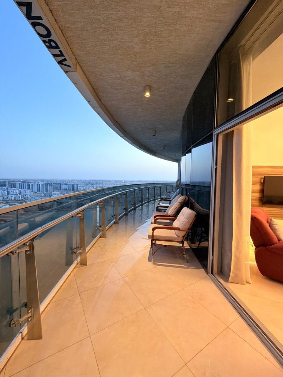 View (from property/room), Balcony/Terrace, Seating area
