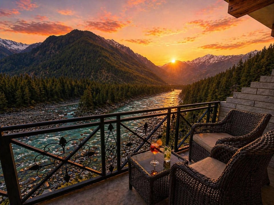 Hotel Hollywood Manali - Scenic River & Mountain View With Premium Rooms Near Mall Road Hotel in Manali