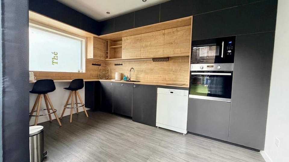 Property building, kitchen