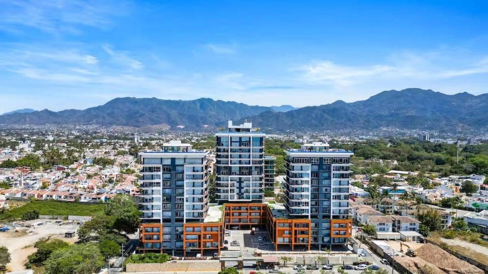 Modern condo loft in Zoho Skies with a roof pool Apartment in Puerto Vallarta
