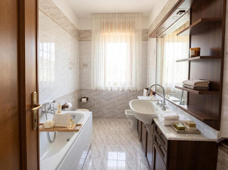 Bath, towels