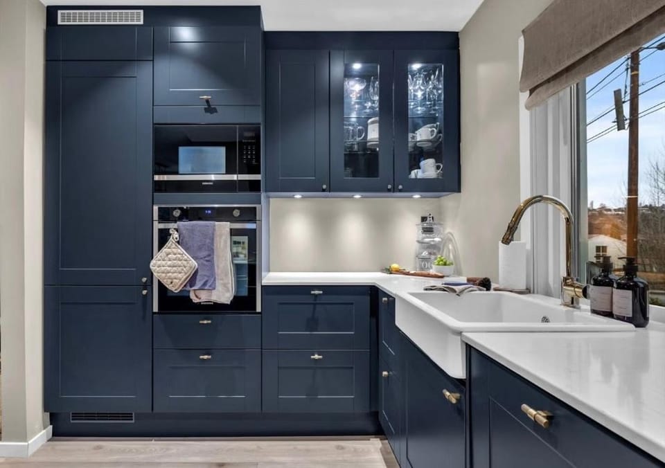 Kitchen or kitchenette, dishwasher, minibar, stove