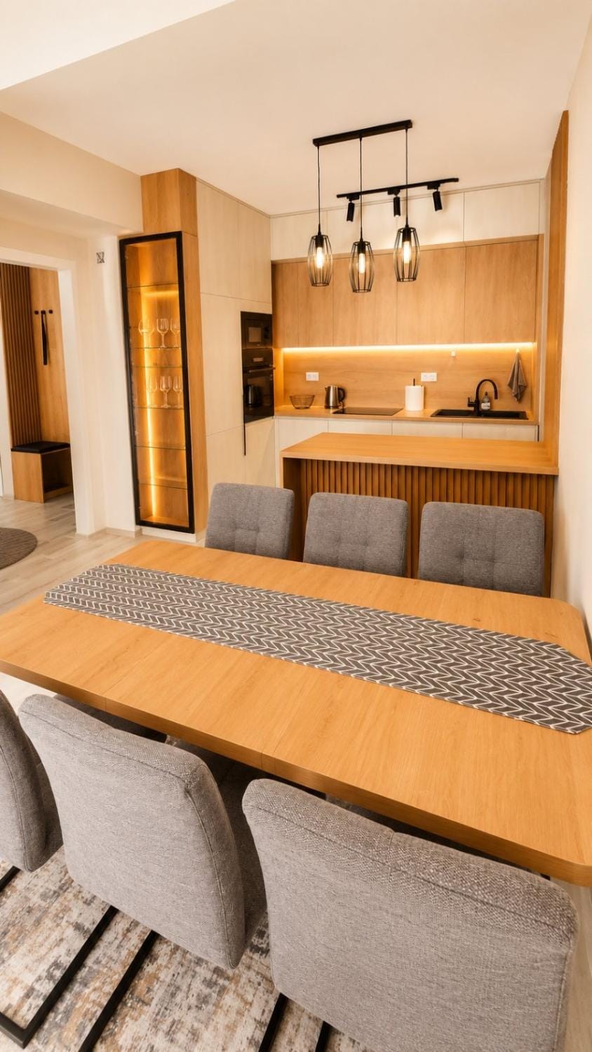 Dining area, kitchen