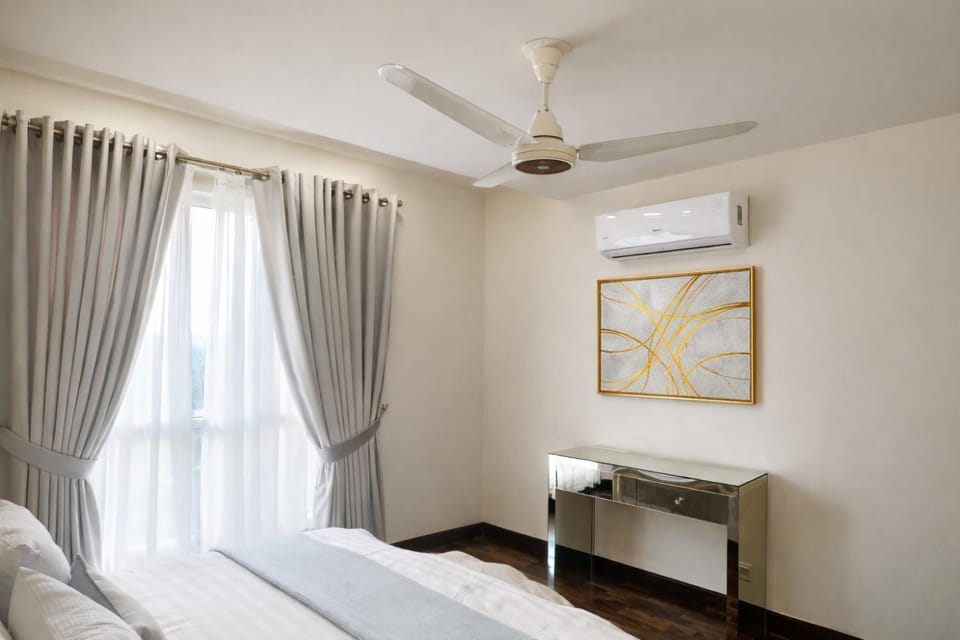 Bed, TV and multimedia, Photo of the whole room, Bedroom, air conditioner
