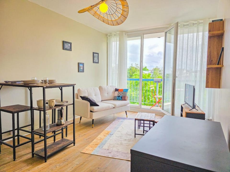 Le Boston - Balcon, Central & Stationnement Apartment in Brittany