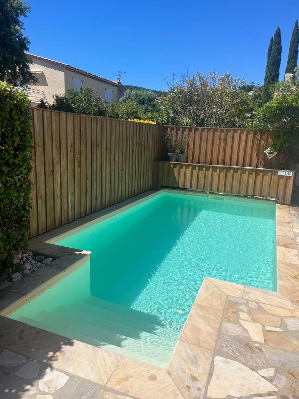 Day, Pool view, sunbed