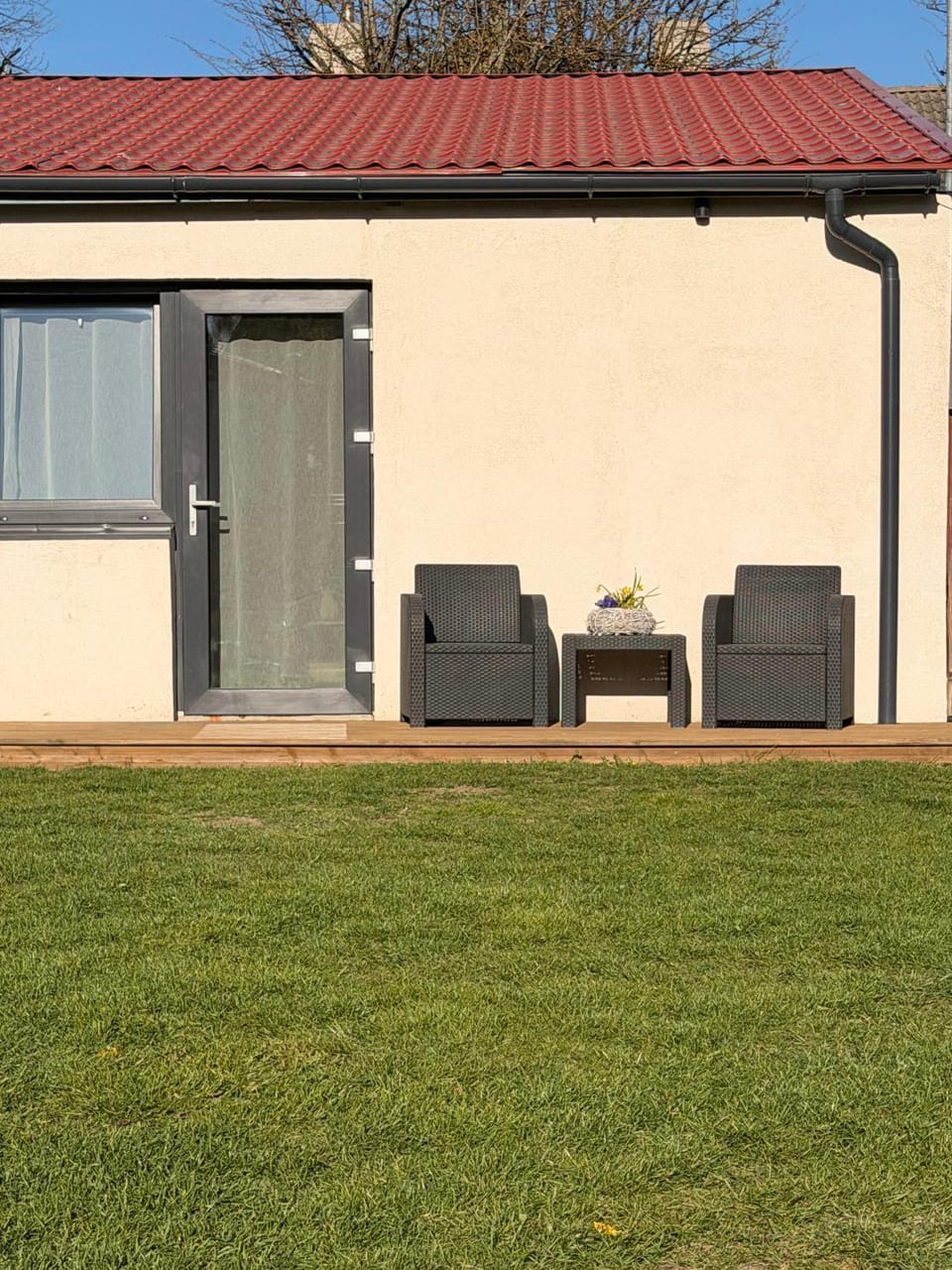 Property building, Patio