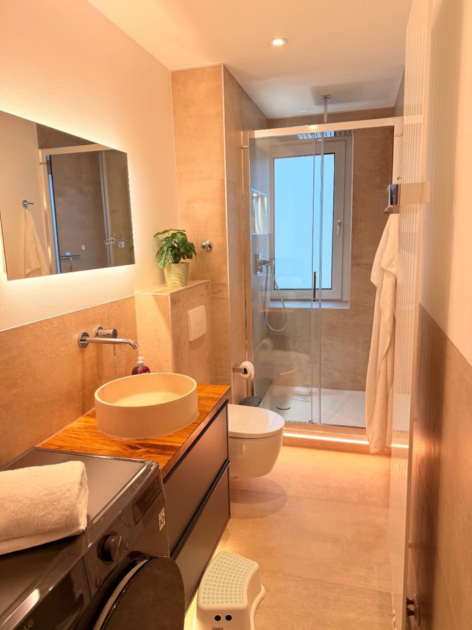 Shower, Bathroom, towels