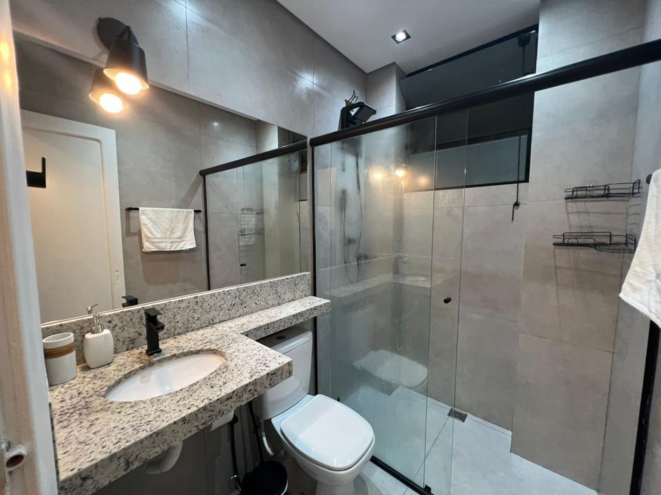Apartamento espaçoso pé na areia, melhor lugar SV Apartment in Santos