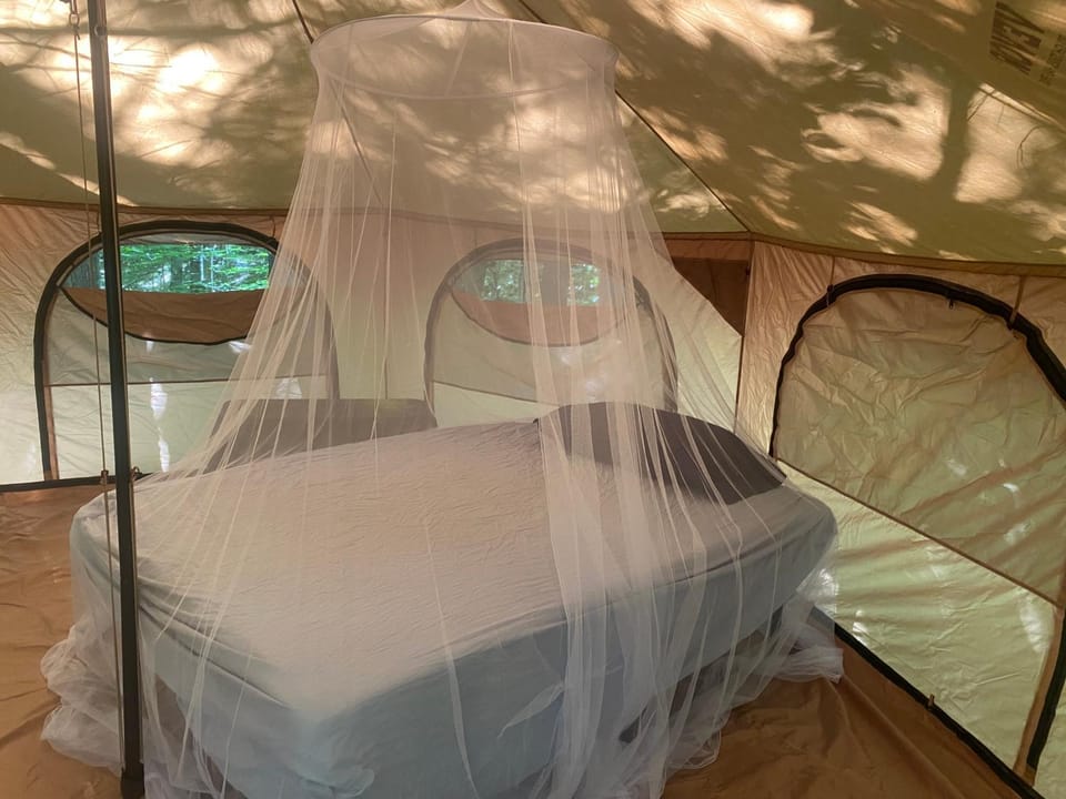 Evergreen Yurt Luxury tent in Lovell
