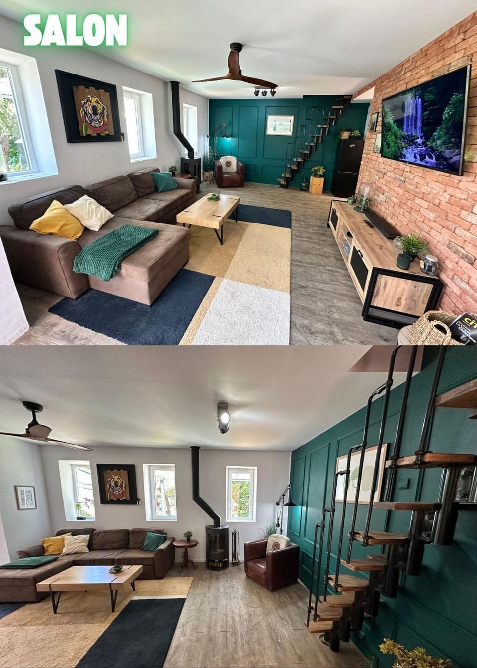 Communal lounge/ TV room, TV and multimedia, Living room, fireplace