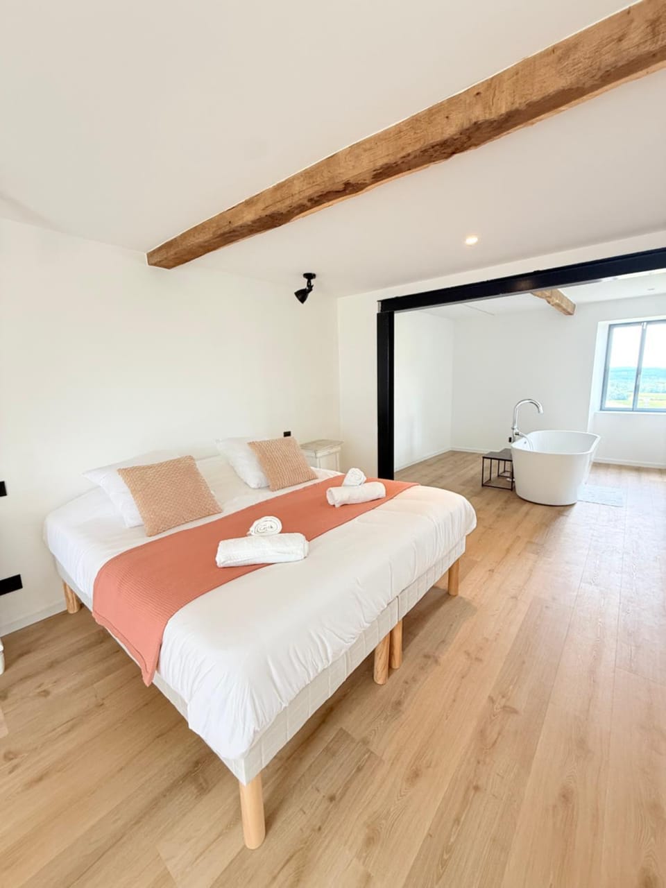 Suite avec Bain îlot & Jardin privé - Vue Pyrénées Bed and Breakfast in Occitanie