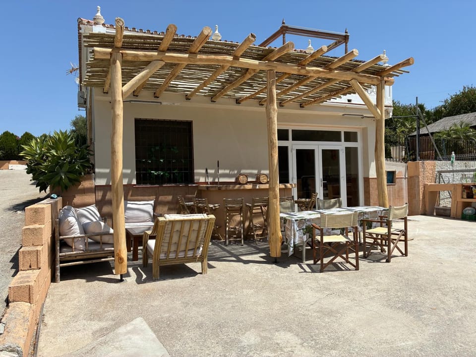 Property building, Patio, Seating area