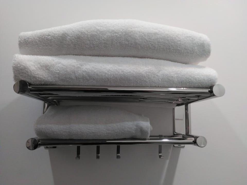 Bathroom, towels, towels