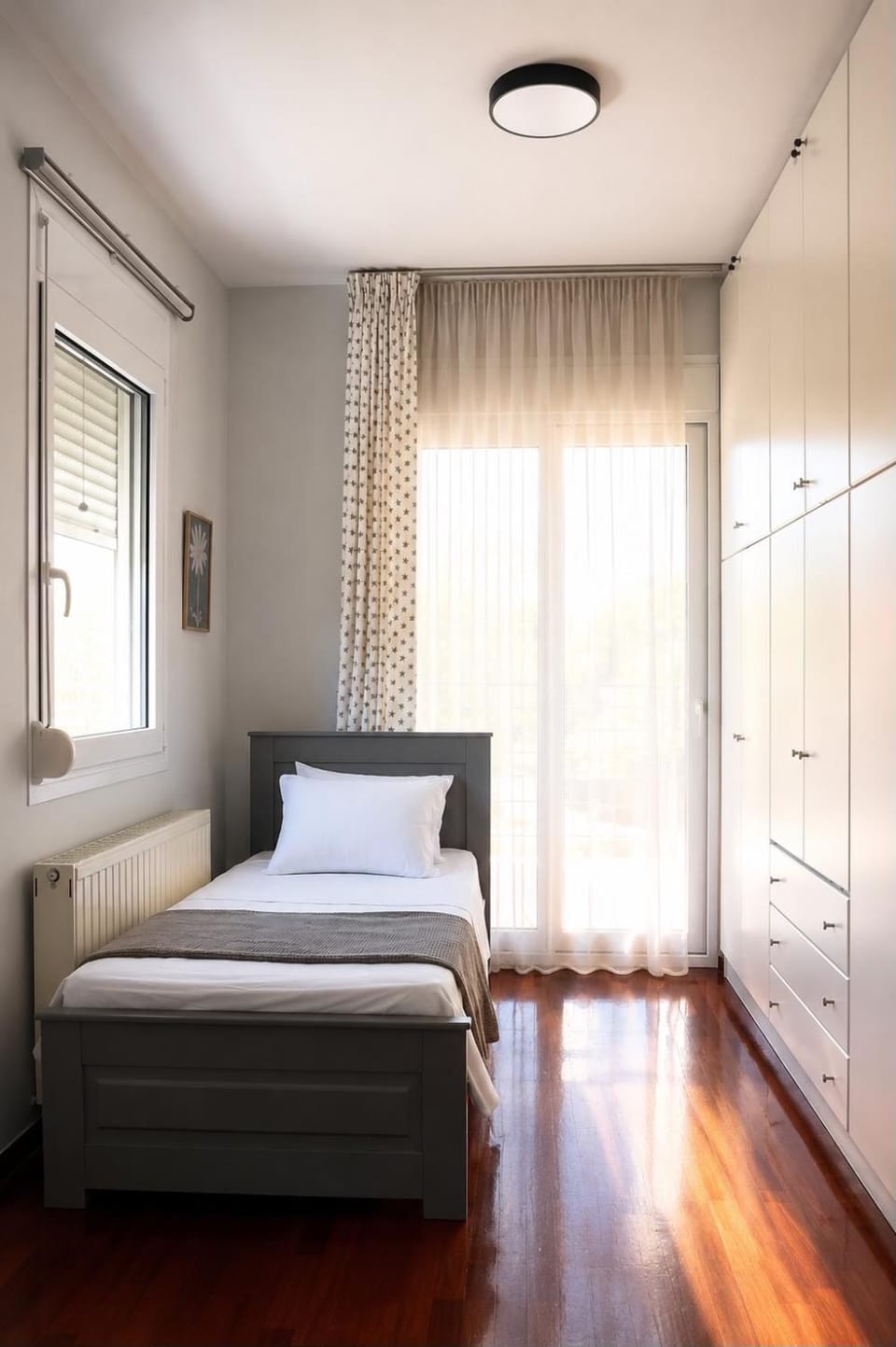 Bed, Photo of the whole room, Bedroom, wardrobe