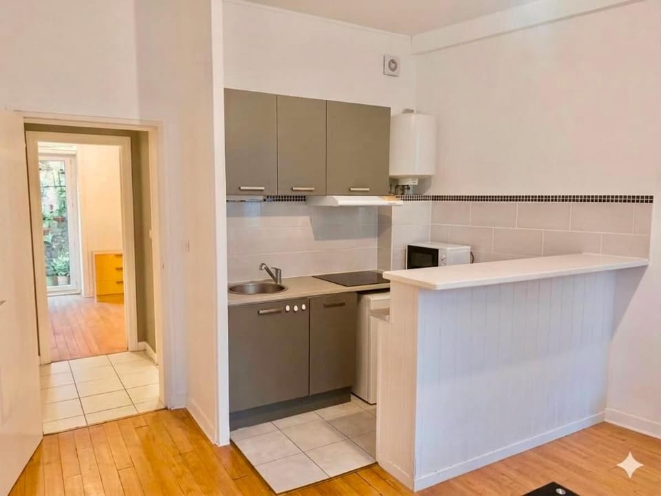 T2 avec jardin privé proche centre ville Lorient Apartment in Lorient
