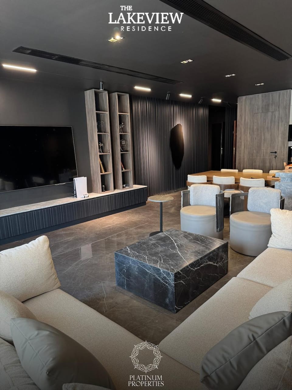 Apartment in Lake view with luxurious furniture Apartment in New Cairo City