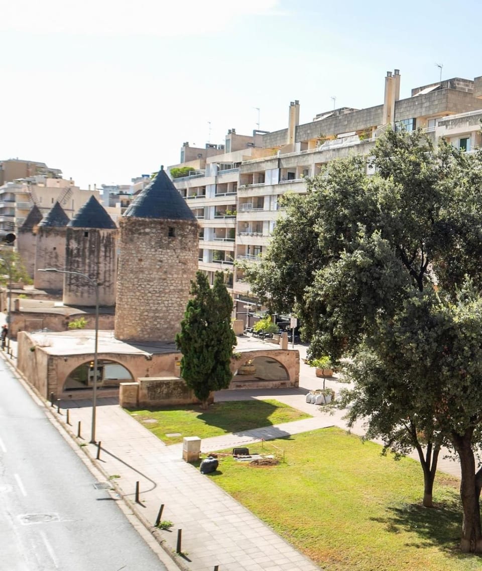 Design Apt Windmills & Garden Vws Santa Catalina Pro Wifi 31days private parking Apartment in Palma