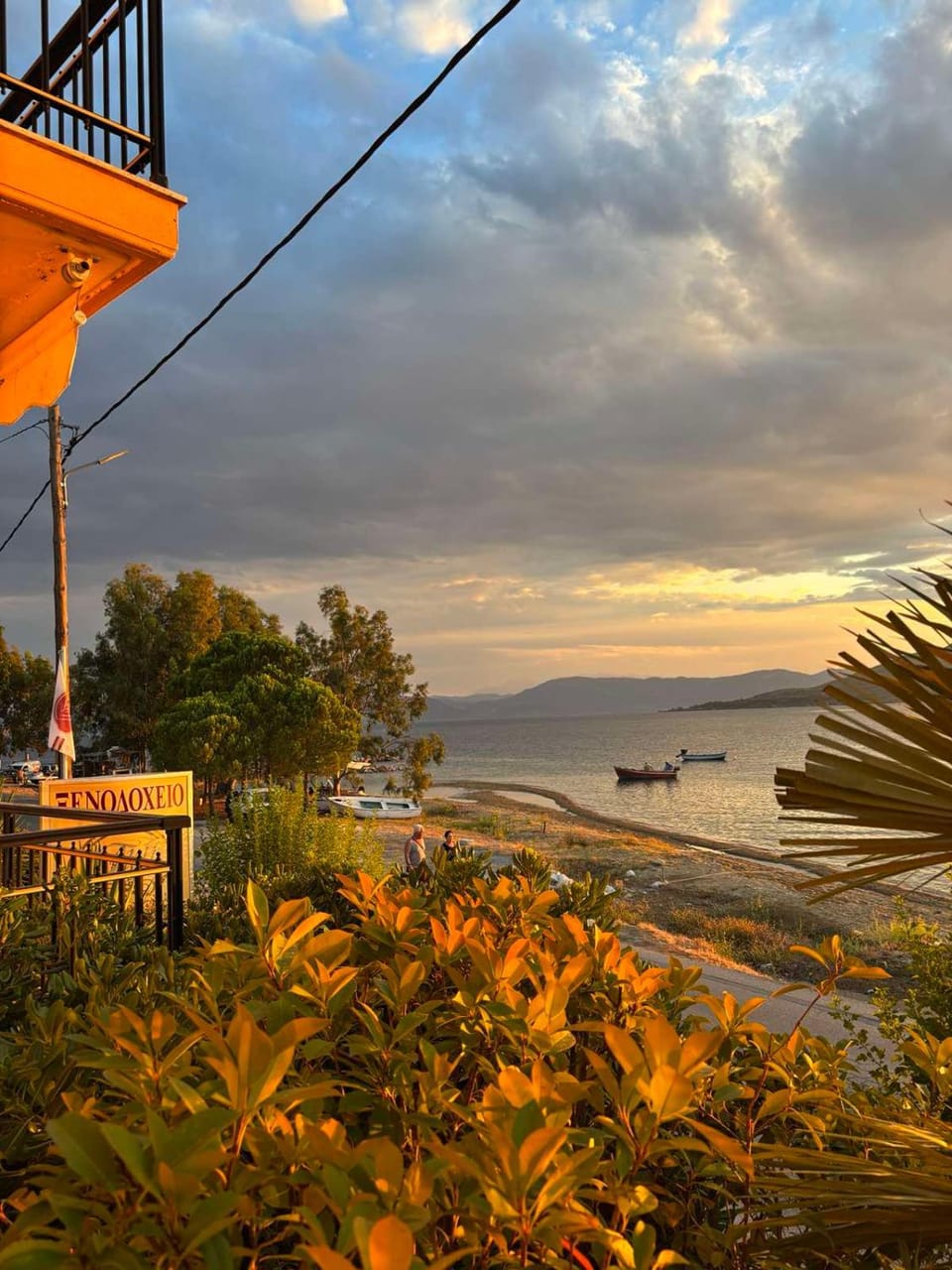 Sea view, Sunset