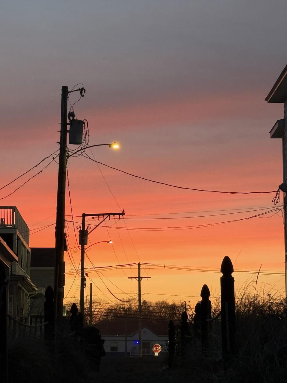 Natural landscape, Sunset