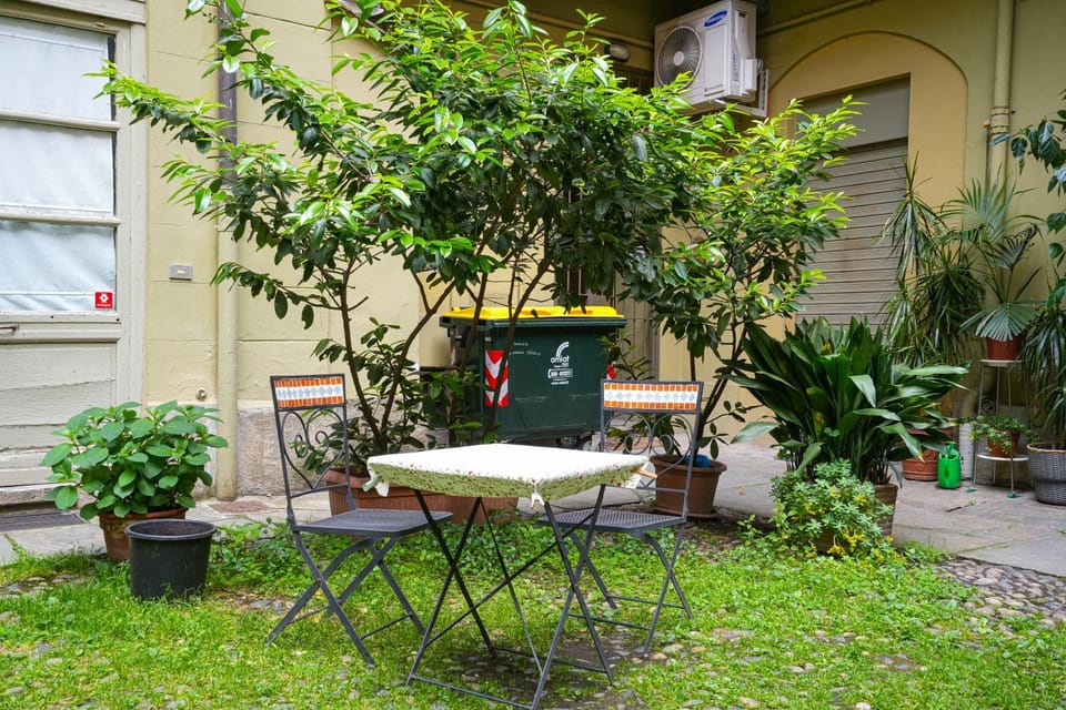 Patio, Spring, Day, Garden, Garden view