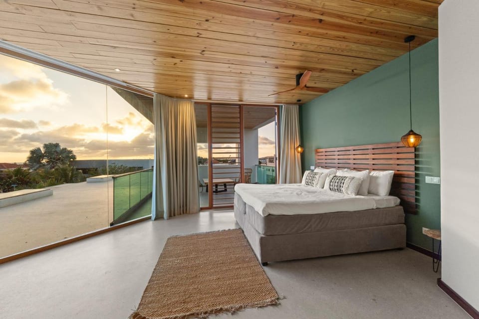 Long Lap Pool - Modern Villa - Jan Thiel Beach Bed and Breakfast in Jan Thiel