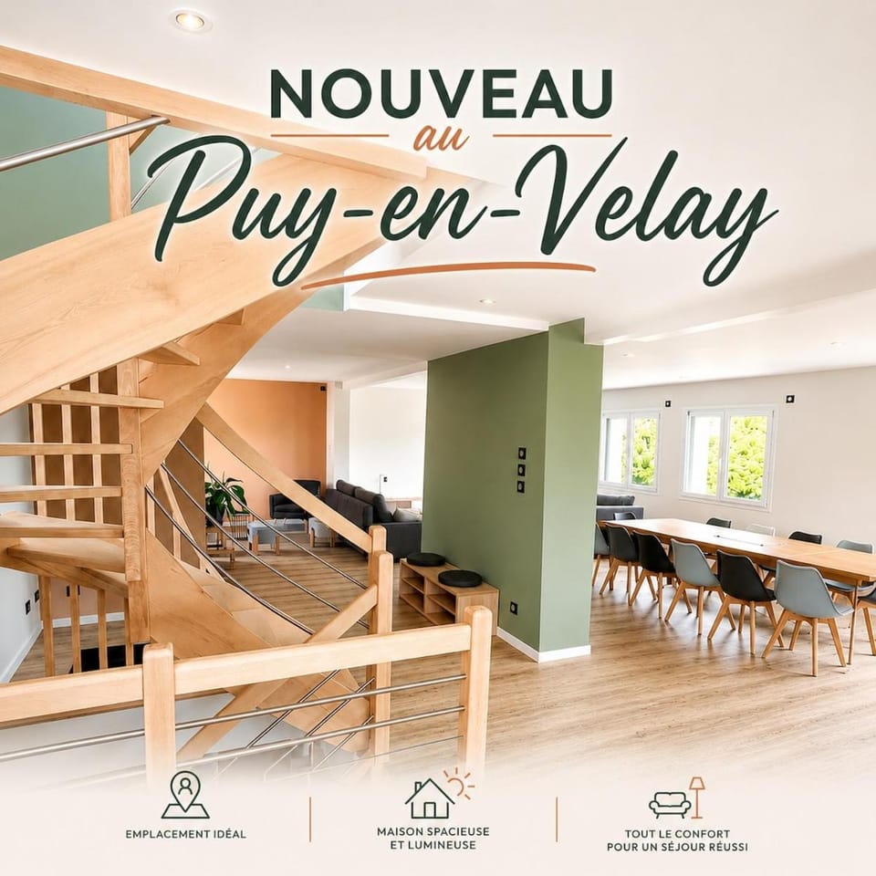 Le chalet du Puy-en-Velay - Jusqu'à 14 personnes Villa in Auvergne-Rhône-Alpes