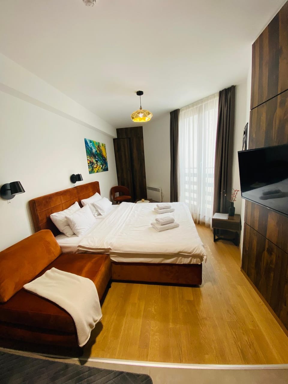 Communal lounge/ TV room, Bed, TV and multimedia, Photo of the whole room
