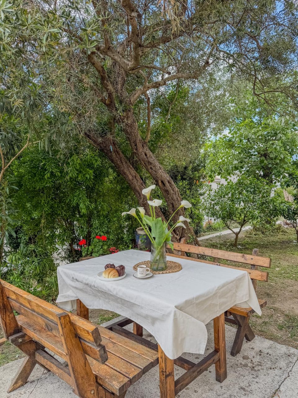 Garden, Dining area, Garden view