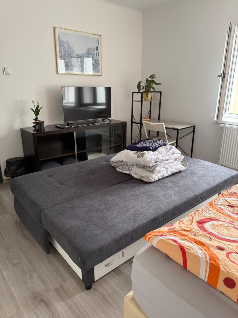 Super King Room in city center at Historic Wenceslas Square Apartment in Prague