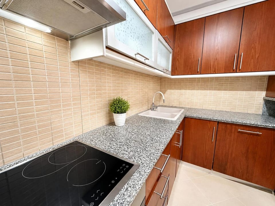 Kitchen or kitchenette, kitchen