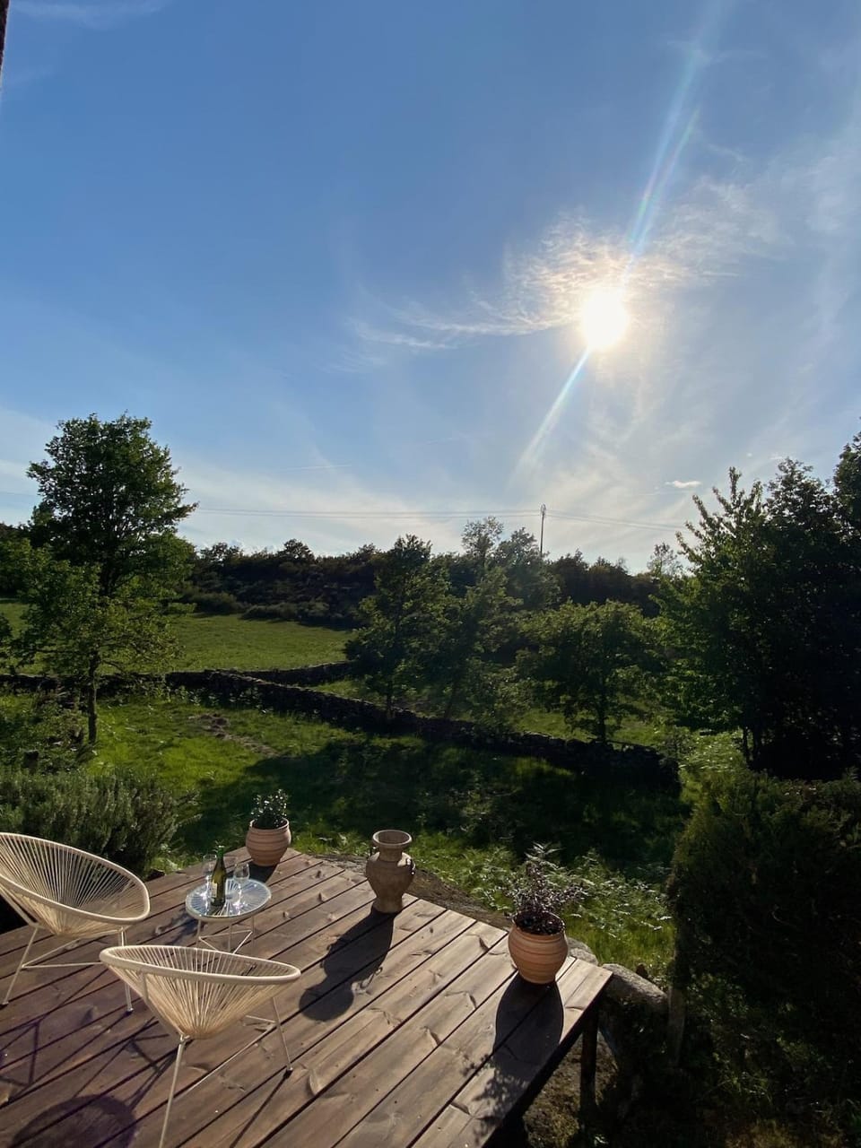 Dining area, Garden view