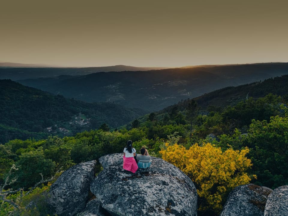 Natural landscape, View (from property/room), Mountain view, Sunset