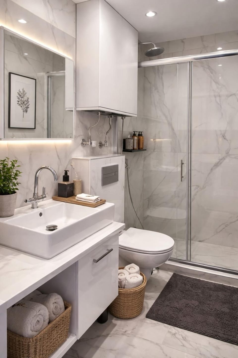 Shower, Toilet, Bathroom