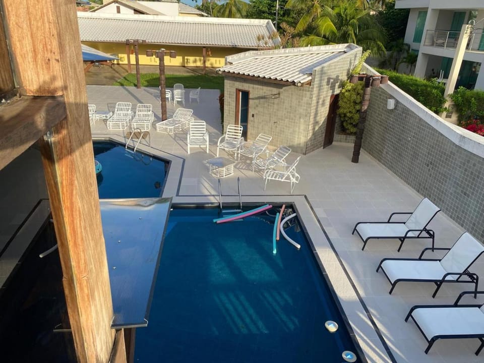 Sauna, View (from property/room), Pool view