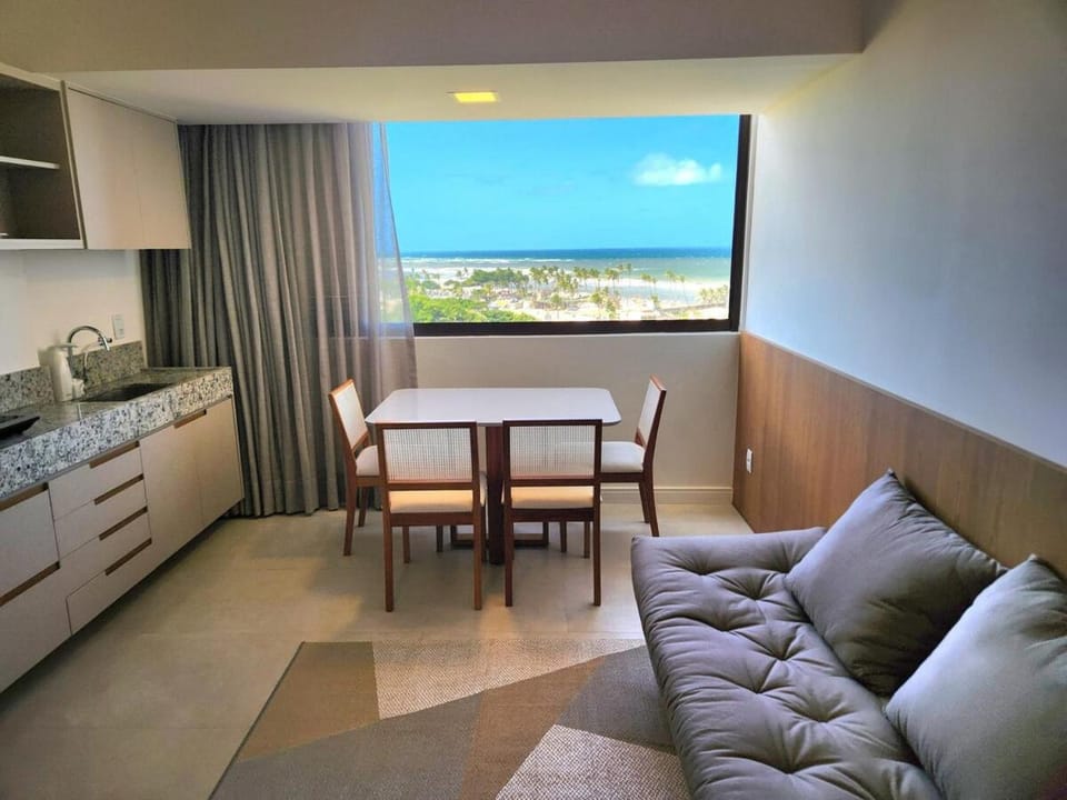 Studio vista mar - Edifício com rooftop, piscina e academia com vista rio&mar panoramica Apartment in Lauro de Freitas