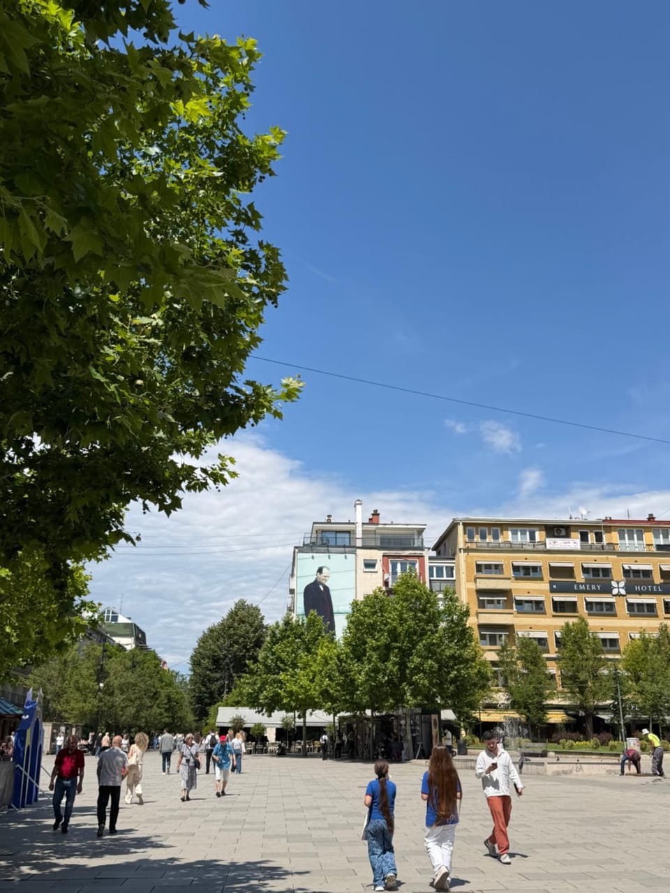 Property building, City view, Location