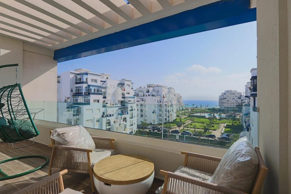 Panoramic Apartment in Les Jardins Bleus Martil Apartment in Tangier-Tétouan-Al Hoceima
