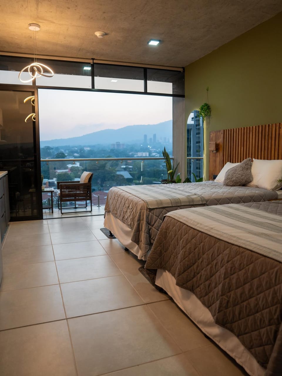 Bed, Balcony/Terrace, Photo of the whole room, Bedroom
