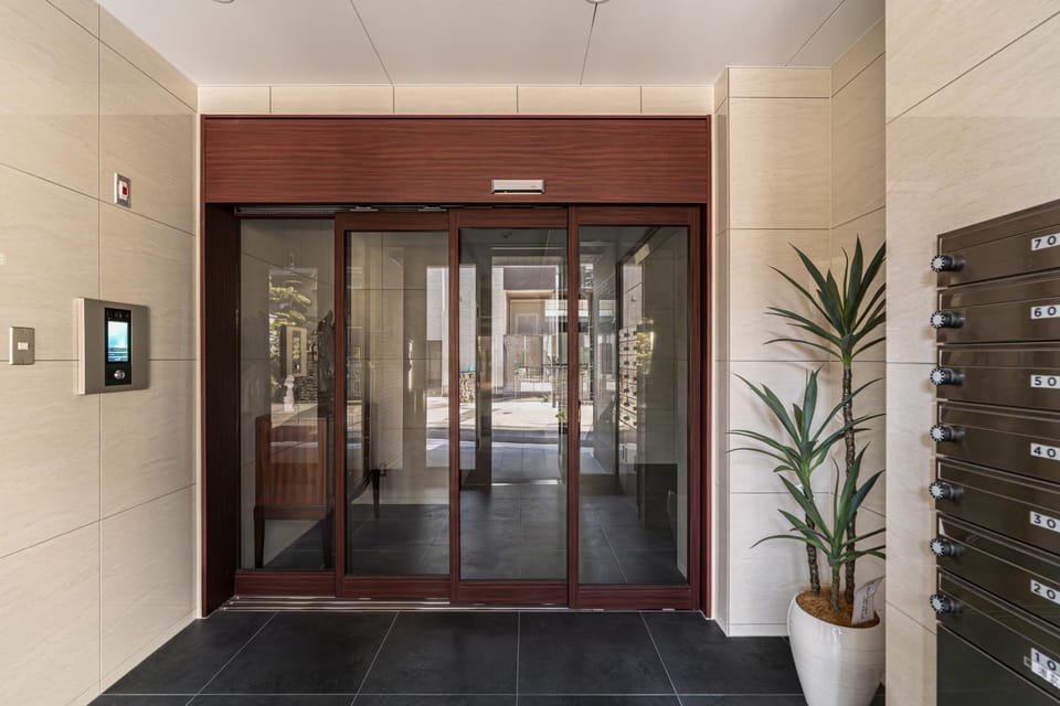 Akino Inn, New Apart ment Hotel, Japanese Style, 2BR with Large Balcony, Private Bath and Separate Toilet, Sleeps 5, 3-Min Walk to Tengachaya St ation, Direct Access to Kansai Airport, Near Namba and Tsutenkaku Apartment hotel in Osaka