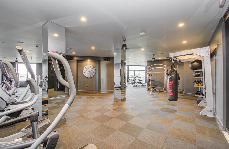 Walk to FIFA at NRG 1BD Movie Theater Condo Apartment in Houston