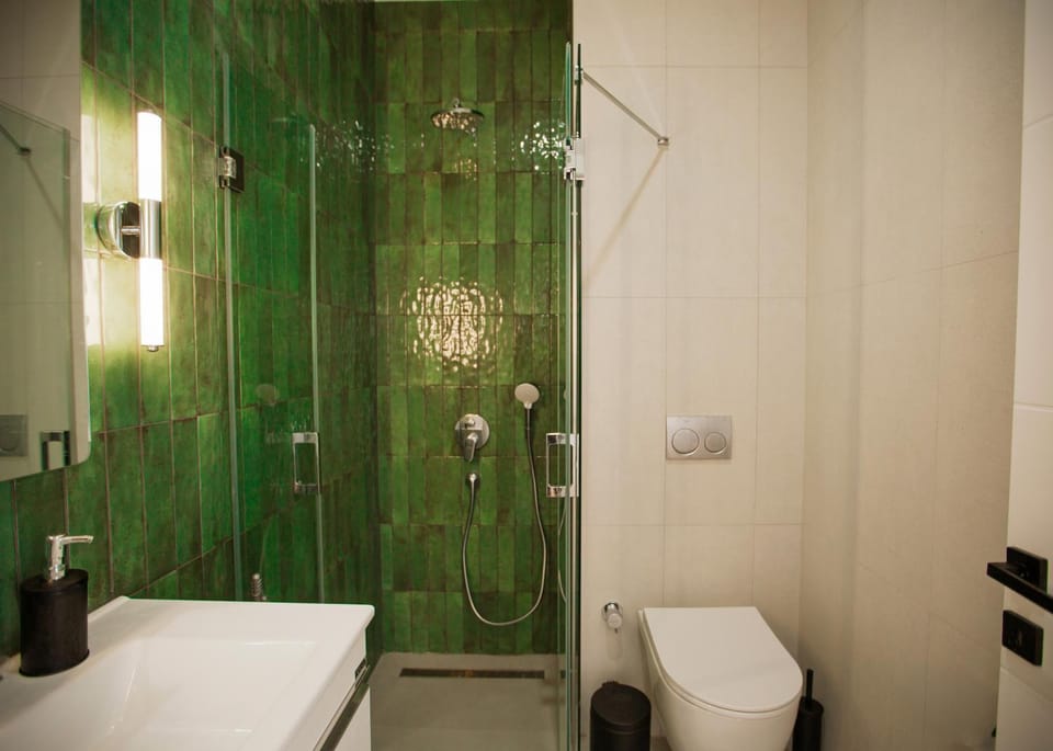 Shower, Toilet, Bathroom, towels