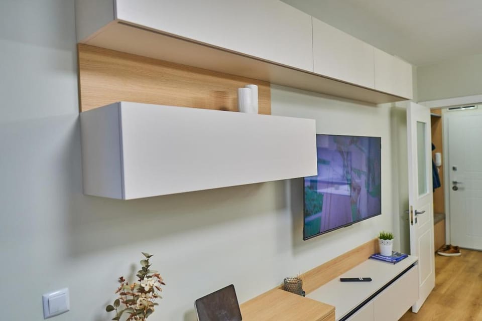 Communal lounge/ TV room, Living room, Decorative detail, internet, storage