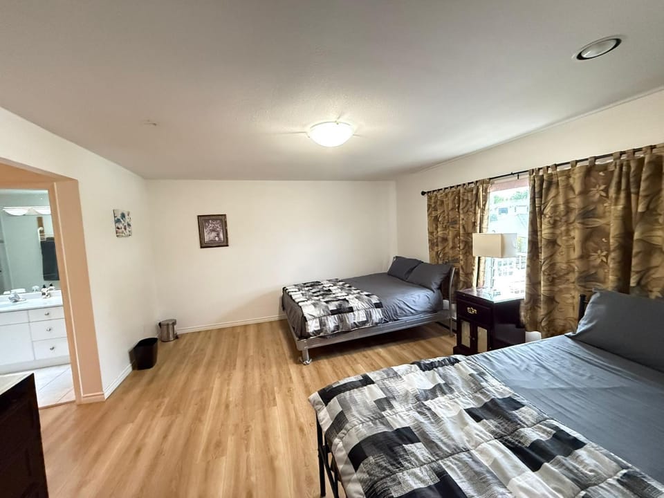 Bed, Living room, Photo of the whole room, Seating area, Bedroom