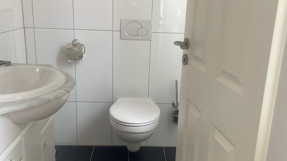 Bathroom, Living room