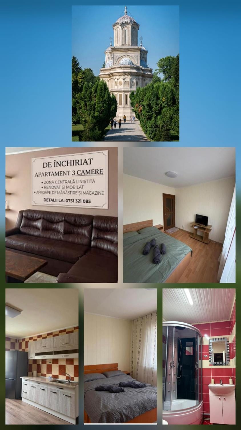 Apartament 3 camere Curtea de Arges Apartment in Romania