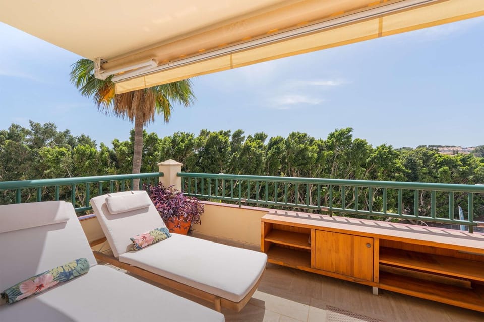 Balcony/Terrace, sunbed