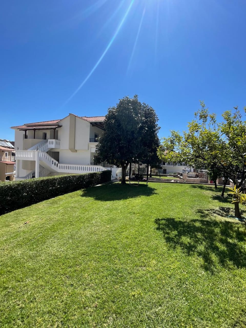 Property building, Garden