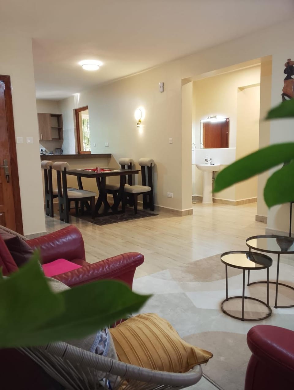 Living room, Dining area