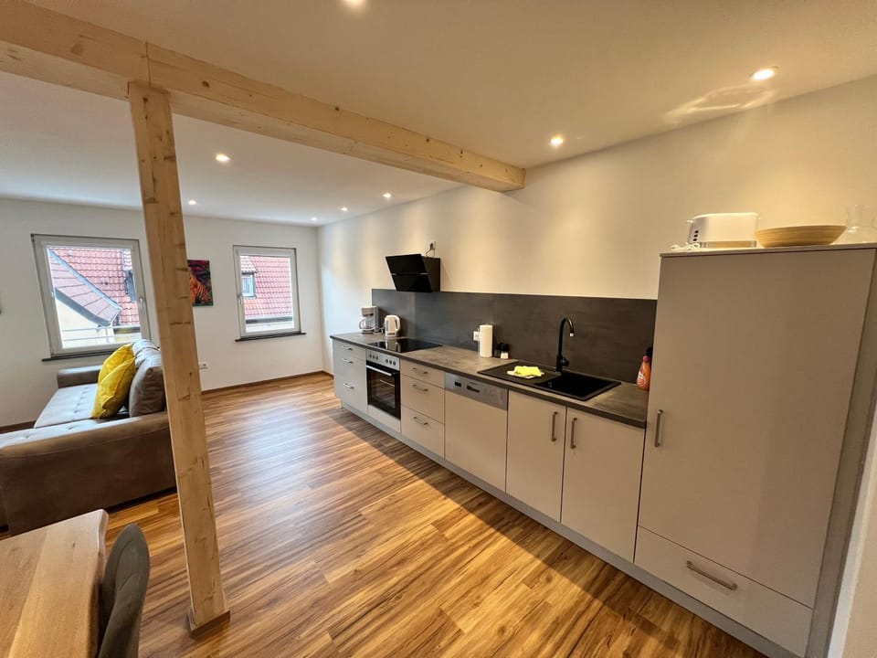 Kitchen or kitchenette, kitchen